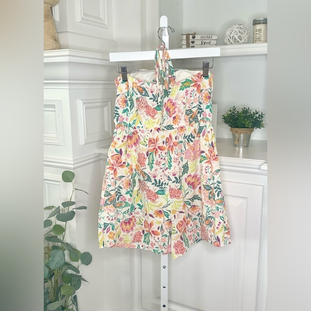 Old Navy Women’s Fit and Flare Floral O’Ring One-Piece Romper Size Large - Picture 4 of 11
